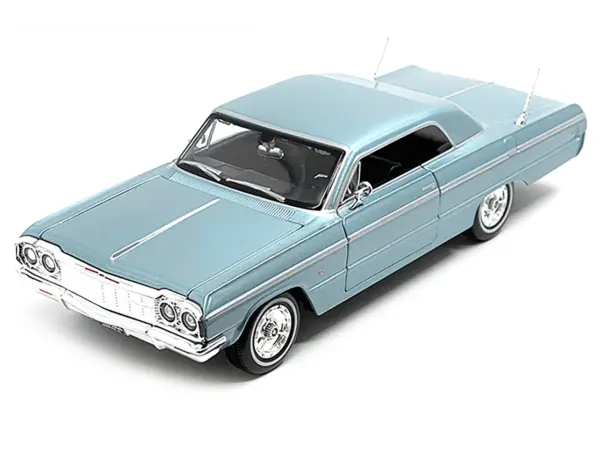 1964 Chevrolet Impala SS Blue Metallic "Special Edition" Series 1/26 Diecast Model Car by Maisto #2