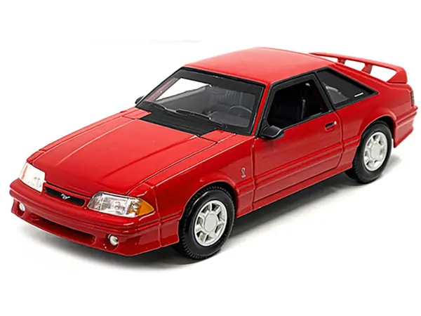 1993 Ford Mustang SVT Cobra Red "Special Edition" Series 1/24 Diecast Model Car by Maisto #2