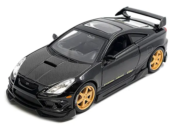 Toyota Celica GT-S Black with Carbon Hood and Sunroof "Maisto Design Tokyo Mod" Series 1/24 Diecast Model Car by Maisto #2