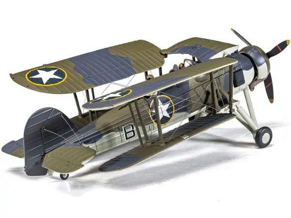 Fairey Swordfish Mk.I Bomber Aircraft "No. 833 Squadron of the Fleet Air Arm HMS Biter Operation Torch" (1942) British Royal Air Force "The Aviation Archive" Series 1/72 Diecast Model by Corgi #3