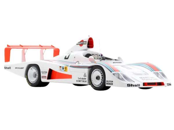 Porsche 936/78 #5 Jacky Ickx - Henri Pescarolo - Jochen Mass "Martini Racing Porsche System" "24 Hours of Le Mans" (1978) with Acrylic Display Case 1/18 Model Car by Spark #3