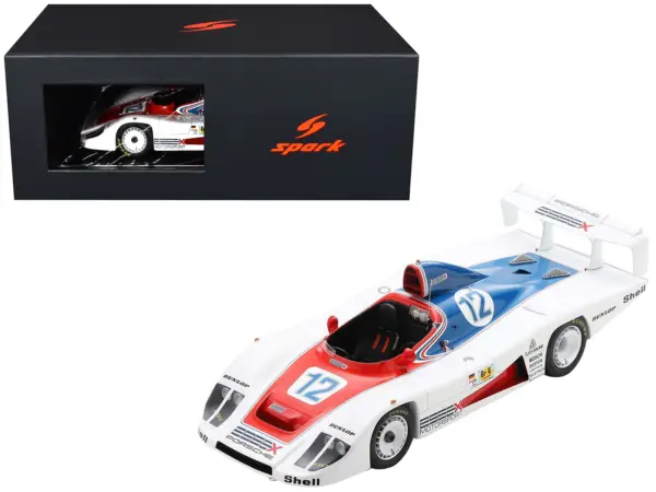 Porsche 936 #12 Jacky Ickx - Brian Redman "Essex Motorsport Porsche" "24 Hours of Le Mans" (1979) with Acrylic Display Case 1/18 Model Car by Spark #1