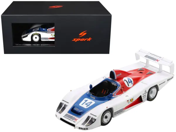 Porsche 936 #14 Bob Wollek - Hurley Haywood "Essex Motorsport Porsche" "24 Hours of Le Mans" (1979) with Acrylic Display Case 1/18 Model Car by Spark #1