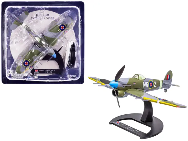 Hawker Typhoon Mk IB Fighter-Bomber Aircraft "No. 245 (Northern Rhodesian) Squadron" Royal Air Force (1942) "Planes of World War II" Series 1/72 Diecast Model Airplane by Luppa #1