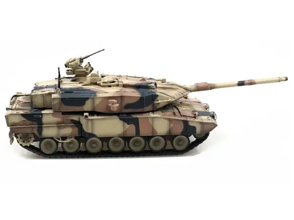 Leopard 2 A7+ Main Battle Tank "Desert Camouflage" German Army "Armor Premium" Series 1/72 Diecast Model by Panzerkampf #3