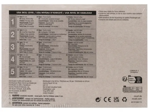 Level 4 Model Kit Jim Hopper's 1985 Chevrolet K5 Blazer "Stranger Things" (2016-Current) TV Series 1/25 Scale Model by Revell #4