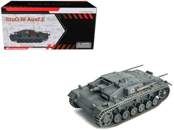 Germany StuG. III Ausf.E Tank "StuG.Abt. 191 Klin Russia" (1941) German Army "NEO Dragon Armor" Series 1/72 Plastic Model by Dragon Models #1