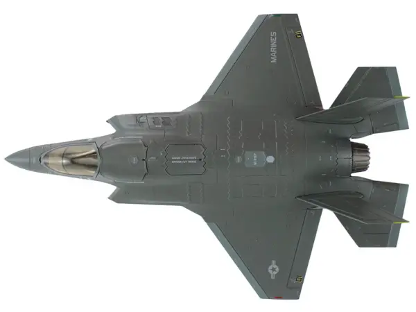 Lockheed Martin F-35B Lightning II Aircraft "Black Death VMFA-542 MCAS Cherry Point" (2023) United States Marine Corps "Air Power Series" 1/72 Diecast Model by Hobby Master #3
