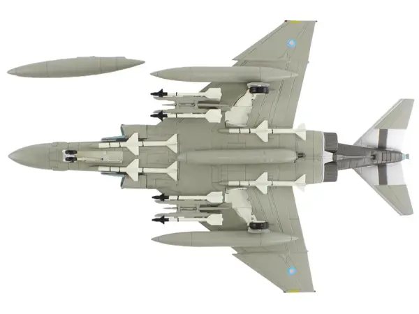 McDonnell Douglas F-4J(UK) Phantom II Fighter-Bomber Aircraft "ZE359 AF Wattisham England" British Royal Air Force "Air Power Series" 1/72 Diecast Model by Hobby Master #4