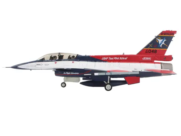 General Dynamics X-62A VISTA Aircraft "86-0048 USAF Test Pilot School Edwards Air Force Base" (2024) United States Air Force "Air Power Series" 1/72 Diecast Model by Hobby Master #2