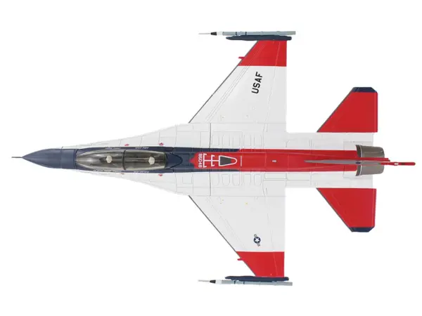 General Dynamics X-62A VISTA Aircraft "86-0048 USAF Test Pilot School Edwards Air Force Base" (2024) United States Air Force "Air Power Series" 1/72 Diecast Model by Hobby Master #3