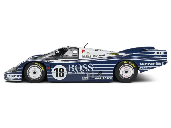 Porsche 956LH #18 Jurgen Lassig - Axel Plankenhorn - Desire Wilson "24 Hours of Le Mans" (1983) "Competition" Series 1/18 Diecast Model Car by Solido #2