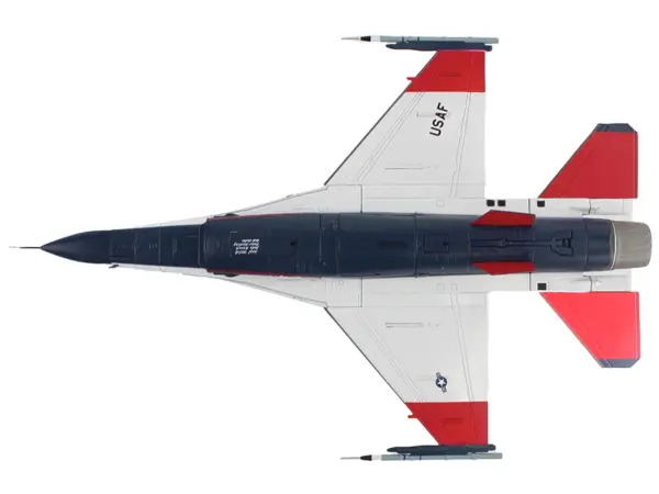 General Dynamics X-62A VISTA Aircraft "86-0048 USAF Test Pilot School Edwards Air Force Base" (2024) United States Air Force "Air Power Series" 1/72 Diecast Model by Hobby Master #4