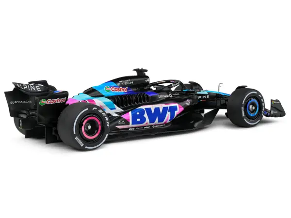 Alpine A524 Presentation Edition "BWT" "Formula One F1 World Championship" (2024) "Competition" Series 1/18 Diecast Model Car by Solido #3