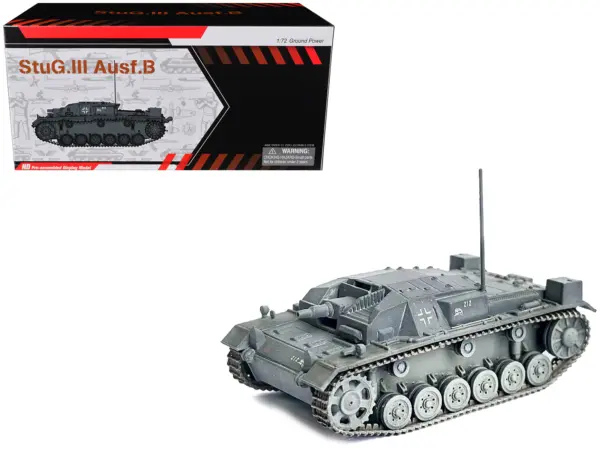 Germany StuG. III Ausf.B Tank "StuG.Abt. 226 Eastern Front" (1941) German Army "NEO Dragon Armor" Series 1/72 Plastic Model by Dragon Models #1