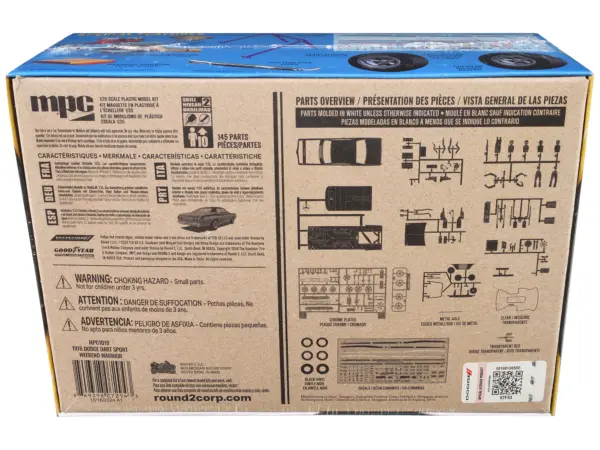 Skill 2 Model Kit 1976 Dodge Dart Sport "Weekend Warrior" 1/25 Scale Model by MPC #4