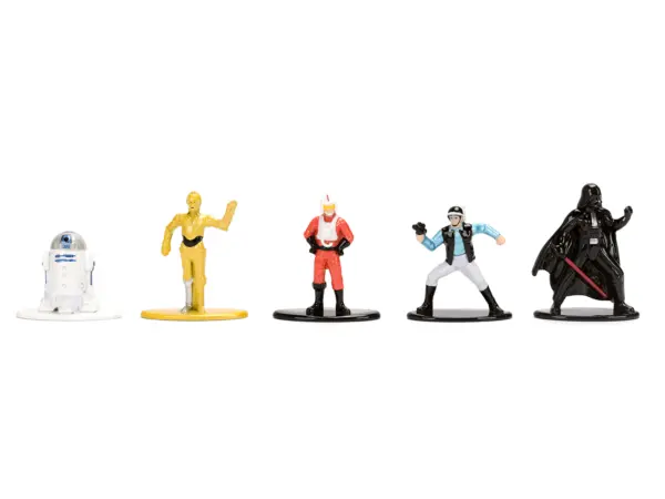 Set of 12 Diecast Figures "Star Wars" Movie Franchise "Nano Metalfigs" Series Diecast Models by Jada #4