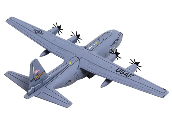 Lockheed C-130H3 Hercules Transport Aircraft "96-7325 120th Airlift Wing Montana Air National Guard" United States Air Force "Gemini Macs" Series 1/400 Diecast Model Airplane by GeminiJets #3