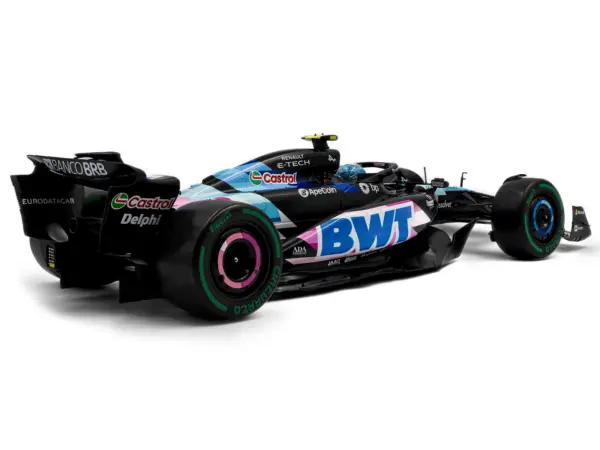Alpine A524 #31 Esteban Ocon "BWT" 2nd Place F1 "Sao Paulo GP" (2024) "Competition" Series 1/18 Diecast Model Car by Solido #3