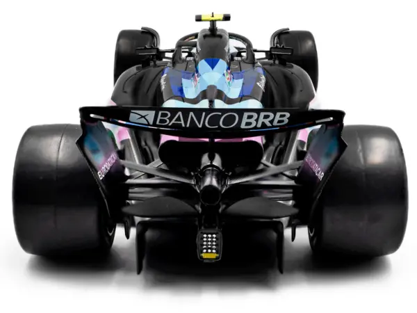 Alpine A524 #31 Esteban Ocon "BWT" 2nd Place F1 "Sao Paulo GP" (2024) "Competition" Series 1/18 Diecast Model Car by Solido #5