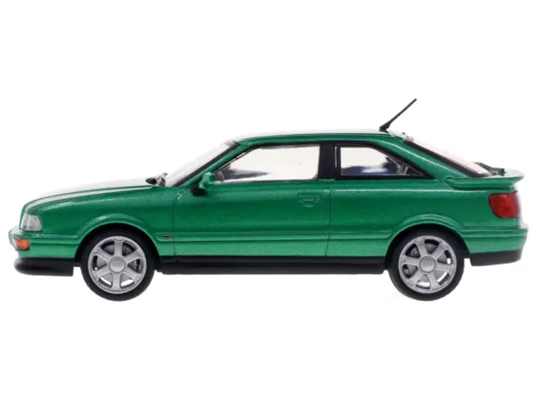 1994 Audi Coupe S2 Cricket Green Metallic 1/43 Diecast Model Car by Solido #2