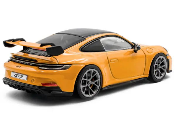 2023 Porsche 911 (992) GT3 Signal Yellow with Black Top 1/43 Diecast Model Car by Solido #3
