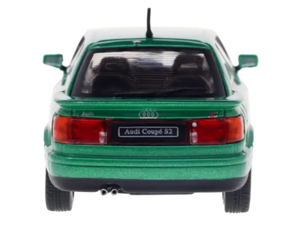 1994 Audi Coupe S2 Cricket Green Metallic 1/43 Diecast Model Car by Solido #5