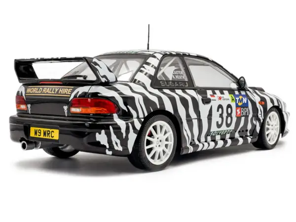 Subaru Impreza S5 WRC99 #38 Nigel Heath - Steve Lancaster "Rallye de Portugal" (2001) "Competition" Series 1/18 Diecast Model Car by Solido #4