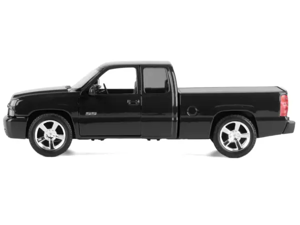 2006 Chevrolet Silverado SS Pickup Truck Black "Timeless Legends" Series 1/25 Diecast Model Car by Motormax #3