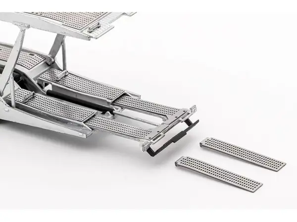 Mercedes-Benz Actros Auto Transporter White 1/64 Diecast Model by GCD #3