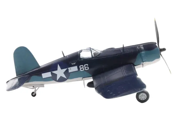 Vought F4U-1A Corsair Fighter Aircraft "Maj. Gregory "Pappy" Boyington VMF 214" United States Marine Corps 1/72 Diecast Model by Militaria Die Cast #2
