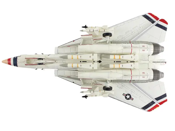 Grumman F-14A Tomcat Fighter Aircraft "Bicentennial Scheme VF-124" (1976) United States Navy "Air Power Series" 1/72 Diecast Model by Hobby Master #5