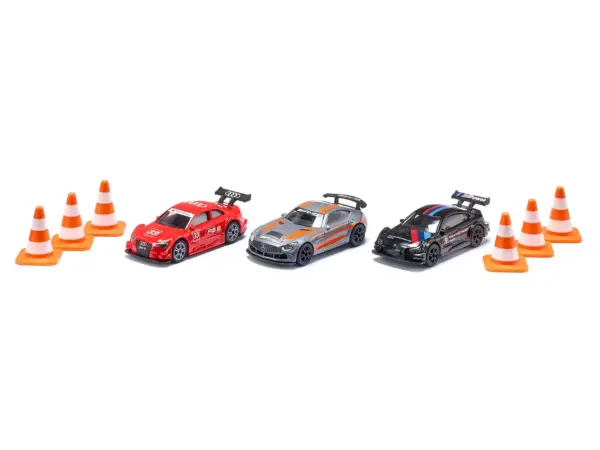 Race Cars 3 Car Set Diecast Models by Siku #2
