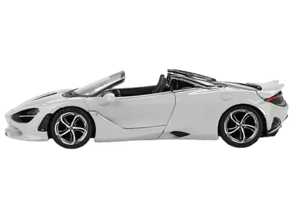 McLaren 750S Spider Cirrus Gray Limited Edition 1/64 Diecast Model Car by Mini GT #2