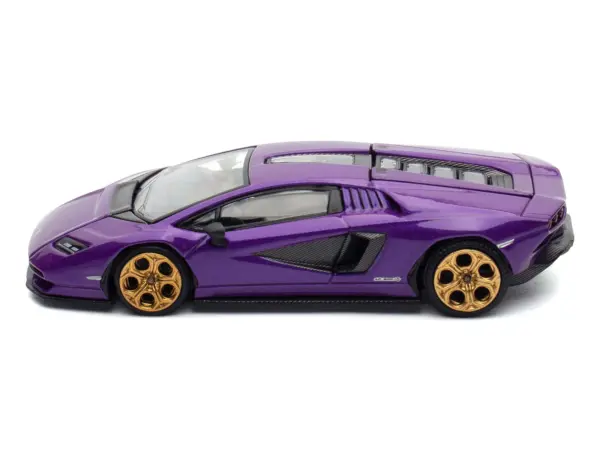 Lamborghini Countach LPI 800-4 Viola Pasifae Purple Metallic "Hong Kong Toycar Salon 2025" 1/64 Diecast Model Car by Pop Race #2