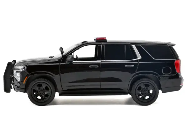 2025 Chevrolet Tahoe PPV Black "Custom Builder's Kit - Law Enforcement and Public Service" Series 1/24 Diecast Model Car by Motormax #3