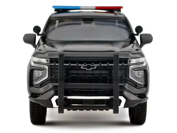 2025 Chevrolet Tahoe PPV Black "Custom Builder's Kit - Law Enforcement and Public Service" Series 1/24 Diecast Model Car by Motormax #4