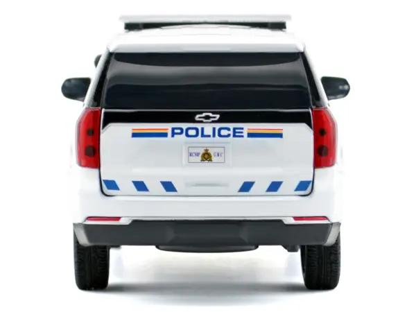 2025 Chevrolet Tahoe PPV with Light Bar "RCMP Royal Canadian Mounted Police" White "Law Enforcement and Public Service" Series 1/24 Diecast Model Car by Motormax #4
