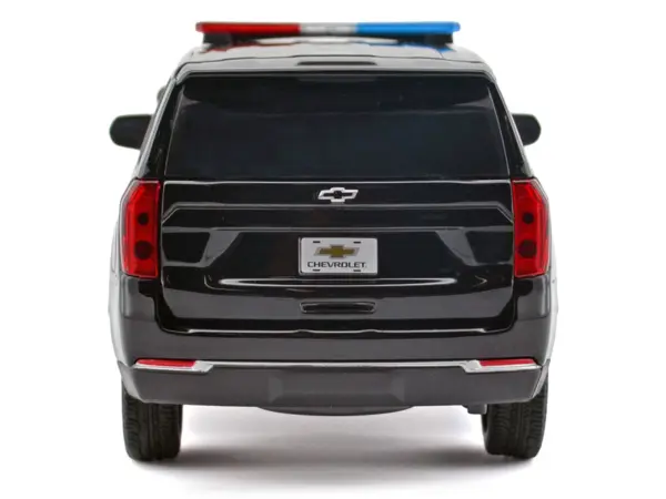 2025 Chevrolet Tahoe PPV Black "Custom Builder's Kit - Law Enforcement and Public Service" Series 1/24 Diecast Model Car by Motormax #5