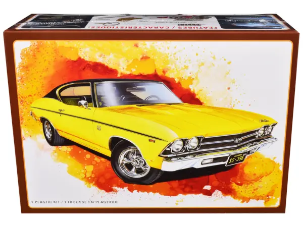 Skill 2 Model Kit 1969 Chevrolet Chevelle SS 396 1/25 Scale Model by AMT #1