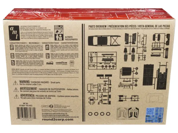 Skill 2 Model Kit Chevrolet Nova Pro Street 1/25 Scale Model by AMT #4