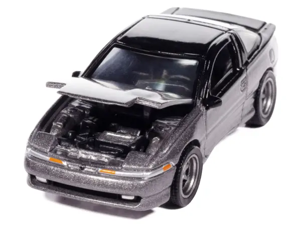 1991 Eagle Talon TSi Medium Quartz Metallic with Black Top "Modern Muscle" Series 1/64 Diecast Model Car by Auto World #2