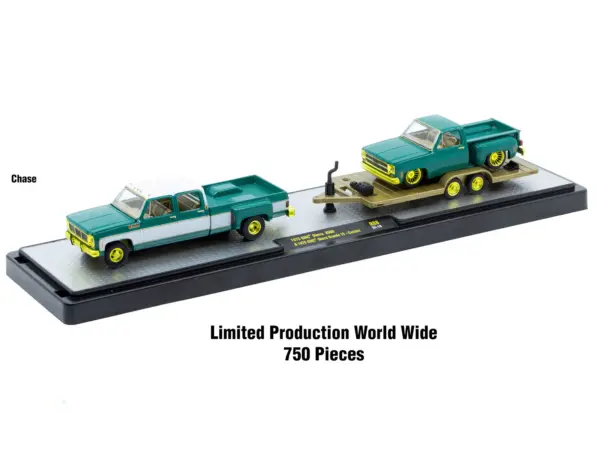 Auto Haulers Set of 3 Trucks Release 88 Limited Edition to 9600 pieces Worldwide 1/64 Diecast Models by M2 Machines #3