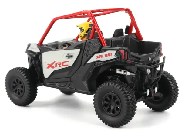 Can-Am Maverick Sport XRC 1000R Red and Gray with Driver Figure 1/32 Diecast Model by BRP Models #3
