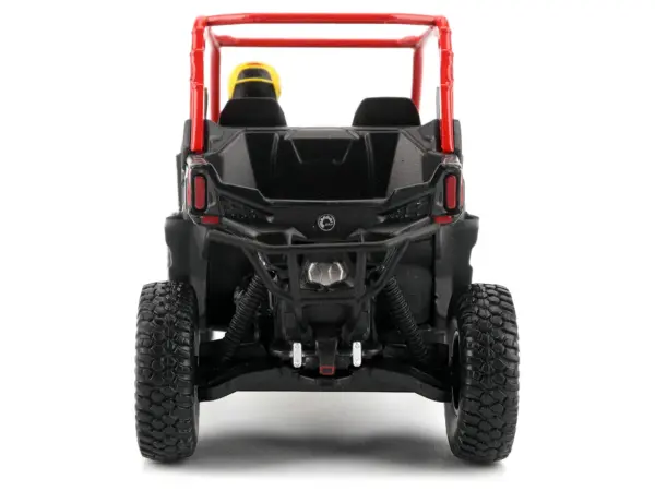 Can-Am Maverick Sport XRC 1000R Red and Gray with Driver Figure 1/32 Diecast Model by BRP Models #5