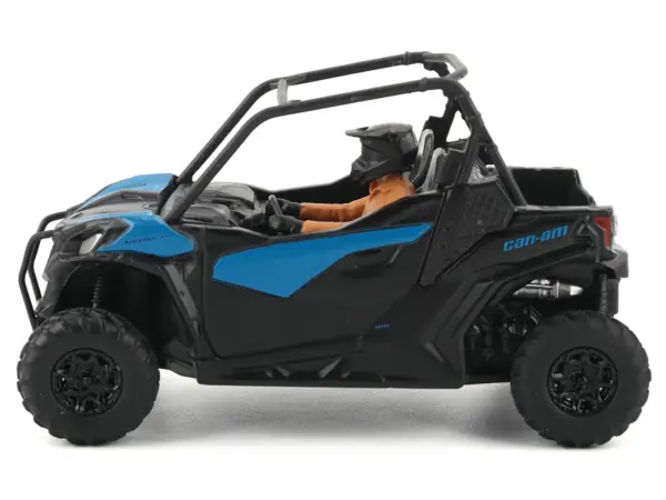 Can-Am Maverick Trail DPS 1000 Blue and Black with Driver Figure 1/32 Diecast Model by BRP Models #2