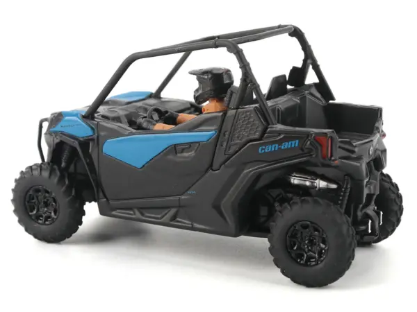 Can-Am Maverick Trail DPS 1000 Blue and Black with Driver Figure 1/32 Diecast Model by BRP Models #3
