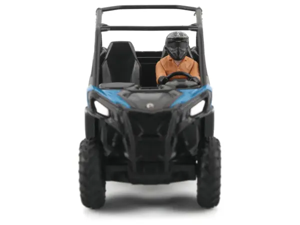 Can-Am Maverick Trail DPS 1000 Blue and Black with Driver Figure 1/32 Diecast Model by BRP Models #4