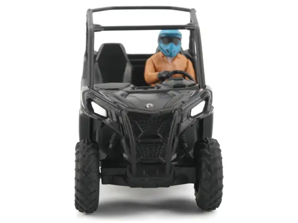 Can-Am Maverick Trail DPS 1000 Matt Black with Driver Figure 1/32 Diecast Model by BRP Models #4