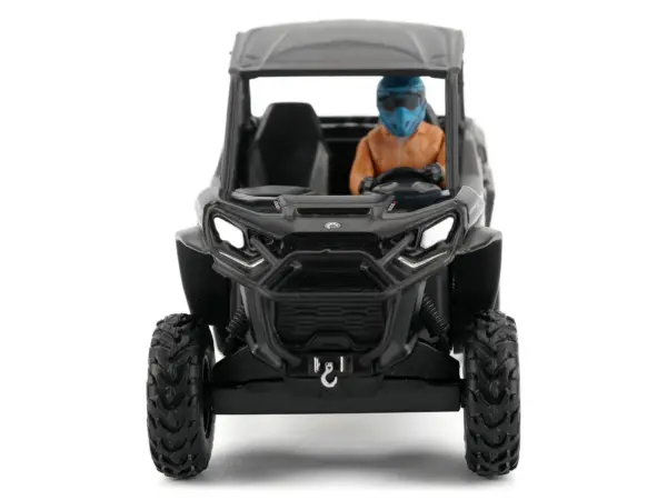 Can-Am Commander XT 1000R Matt Black with Driver Figure 1/32 Diecast Model by BRP Models #4
